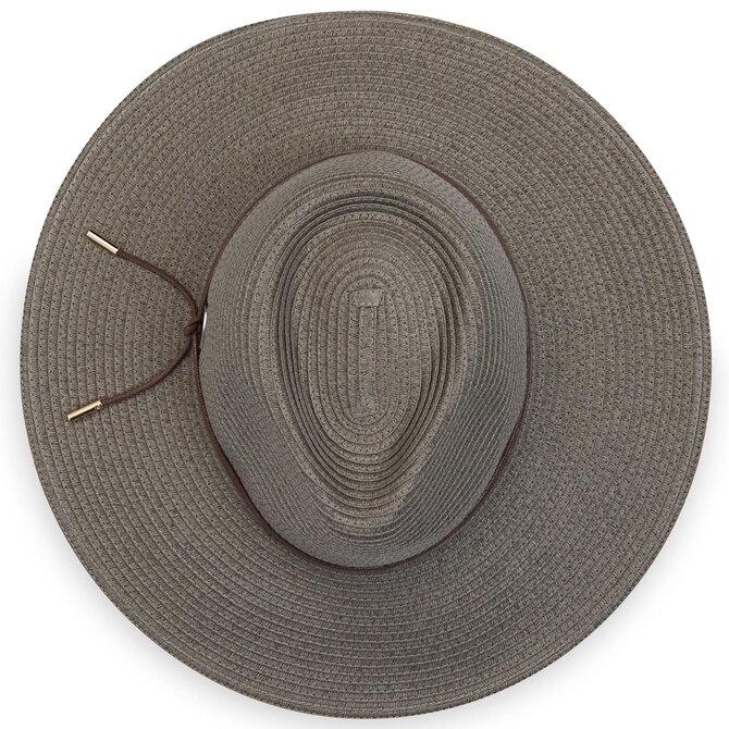 WALLAROO HAT COMPANY HAT-MONTECITO GRAPHITE