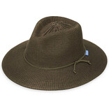 WALLAROO HAT COMPANY HAT-VICTORIA FEDORA OLIVE