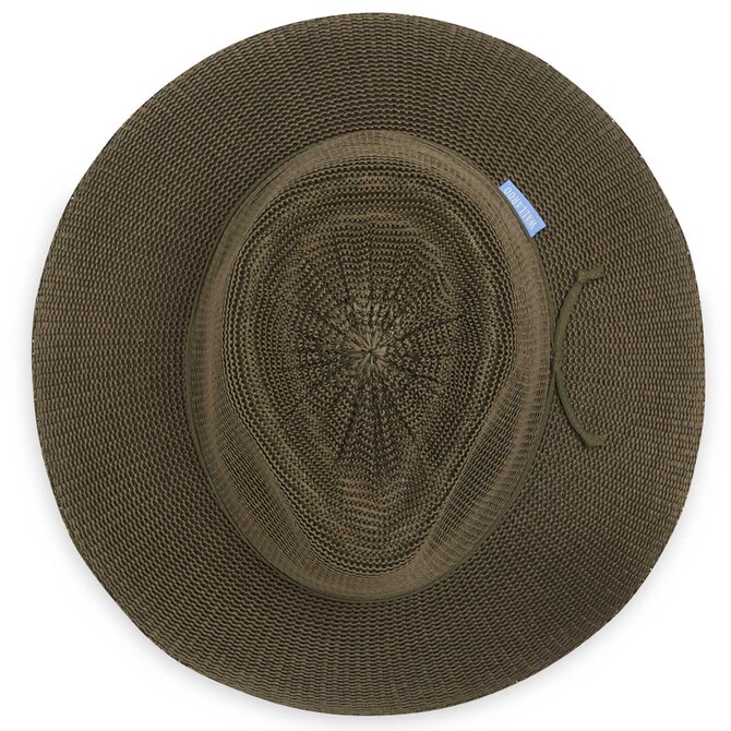 WALLAROO HAT COMPANY HAT-VICTORIA FEDORA OLIVE