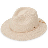 WALLAROO HAT COMPANY HAT-RIO/WHT BEIGE