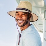 WALLAROO HAT COMPANY HAT-CABO/NAT  M/L