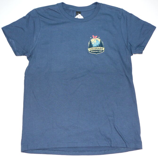 On The Road Apparel Womens Tee-Lunar Bloom Colorado