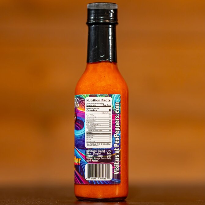 PEXPEPPERS HOT SAUCE SAUCE-ATOM SPLITTER 5OZ