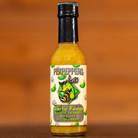 PEXPEPPERS HOT SAUCE SAUCE-GARLIC FUEGO 5OZ