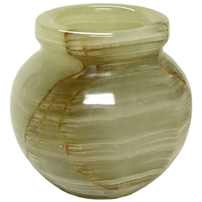WESTERN WOODS VASE-ONYX 2X2"