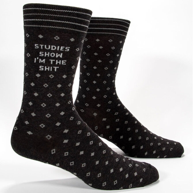 Blue Q M SOCKS-I'M THE SHIT