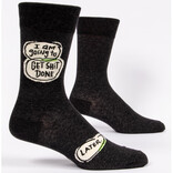 Blue Q M SOCKS-GET SHIT DONE
