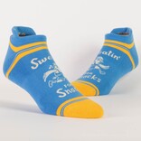 Blue Q SOCKS-SNEAKER SWEATIN SNKS S/M