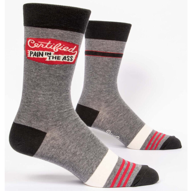 Blue Q M SOCKS-CERTIFIED PAIN ASS