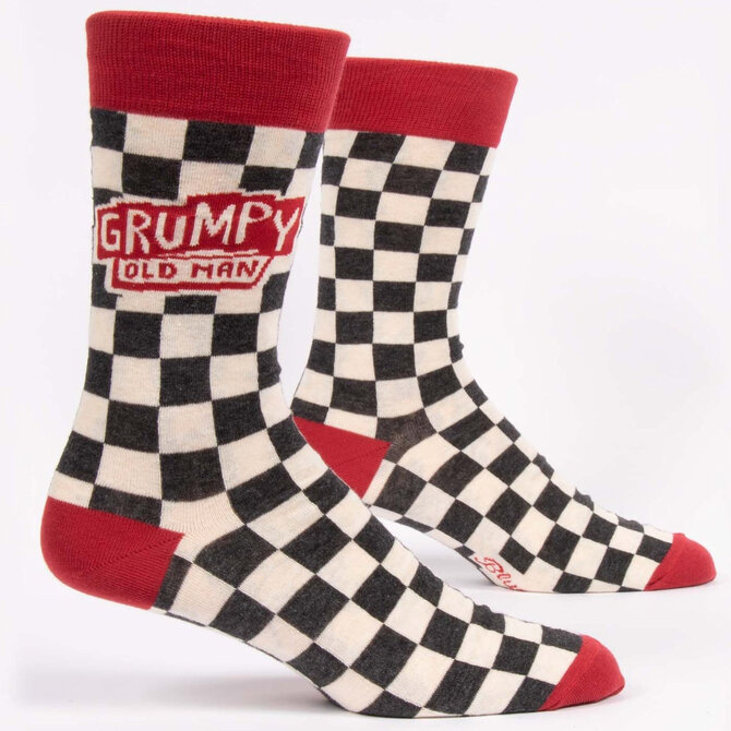 Blue Q M SOCKS-GRUMPY OLD MAN