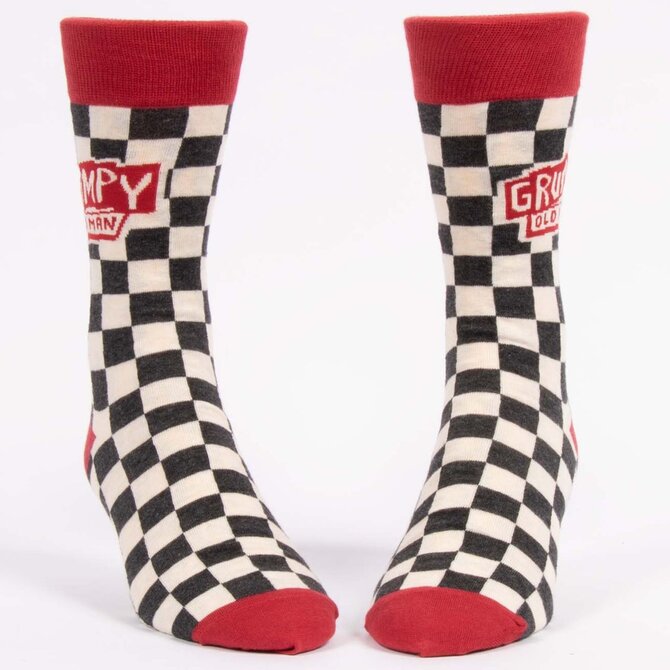 Blue Q M SOCKS-GRUMPY OLD MAN