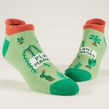 Blue Q SOCKS-SNEAKER PLANT MANAGER S/M