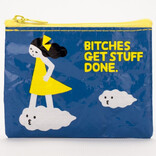 Blue Q COIN PURSE-BITCHES GET STUFF DONE