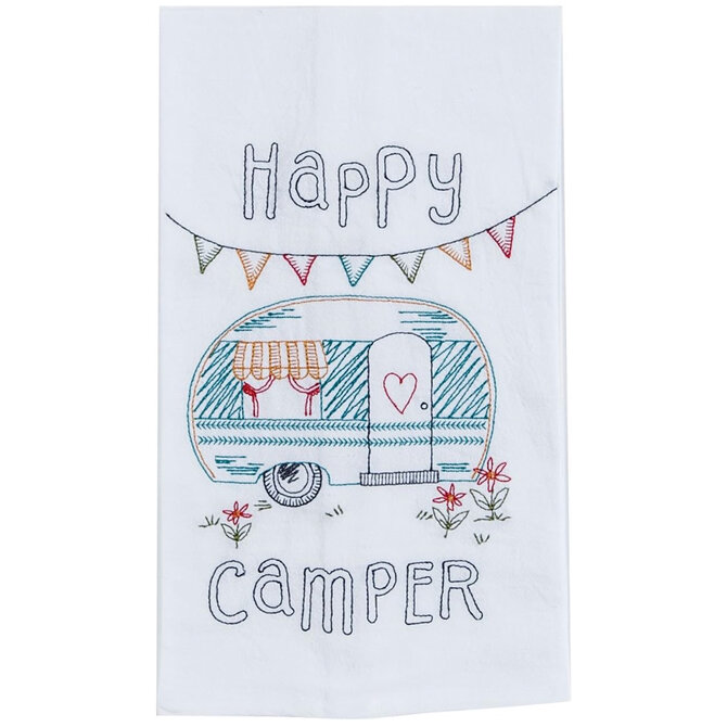 Kay Dee Designs TTWL-HAPPY CAMPER EMB FS