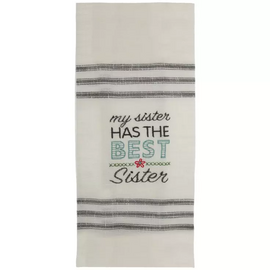 Kay Dee Designs Tea Towel-Best Sister