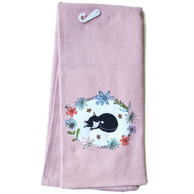 Kay Dee Designs TTWL-CAT ON LAP PINK