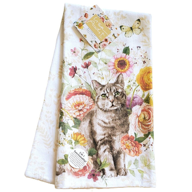 Kay Dee Designs TTWL-CAT IN FLOWERS