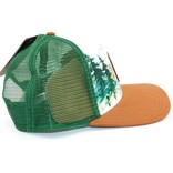 LOCALE CAP-EXPLORER BROWN W/GOG