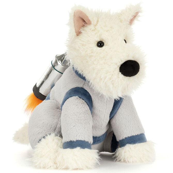 Jelly Cat Inc MUNRO SCOTTIE DOG SPACE OUTFIT