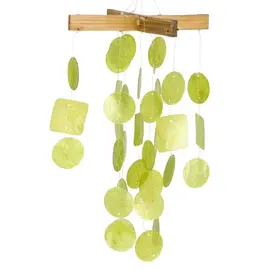 Woodstock Percussion CHIME-MINI CAPIZ LIME GRN