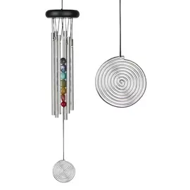 Woodstock Percussion CHIME-CHAKRA 7 STONES SILVER