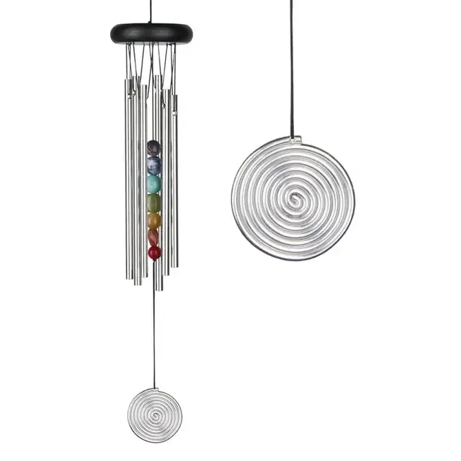 Woodstock Percussion CHIME-CHAKRA 7 STONES SILVER