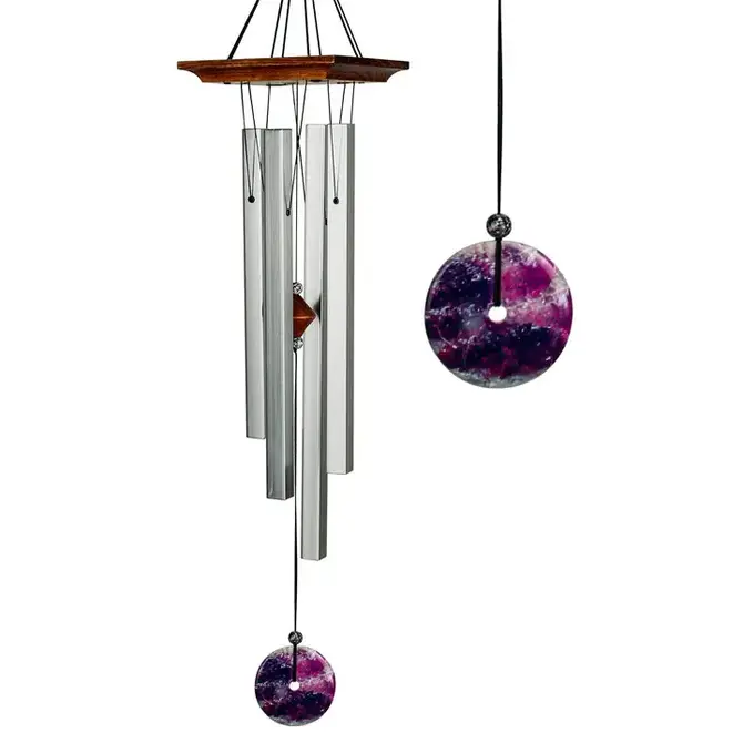 Woodstock Percussion CHIME-AMETHYST SILVER
