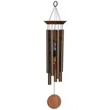 Woodstock Percussion CHIME-CHAKRA 7 STONES BRONZE LG