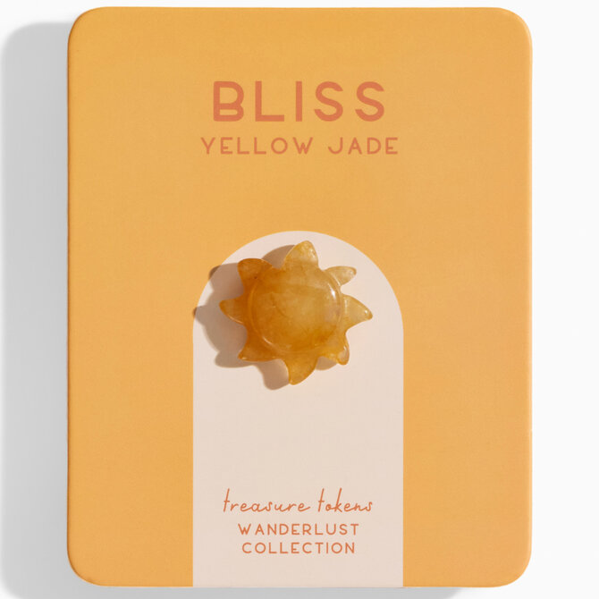 Geocentral STONE TOKEN-BLISS/SUN/YELLOW JADE