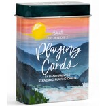 1 CANOE 2 DECK-TRAVEL TIN PLAYING CARDS