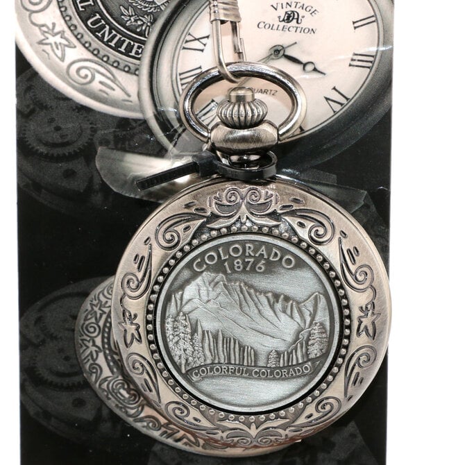 DUTCH AMERICAN IMPORT CO. PKT WATCH-CO RND PWTR