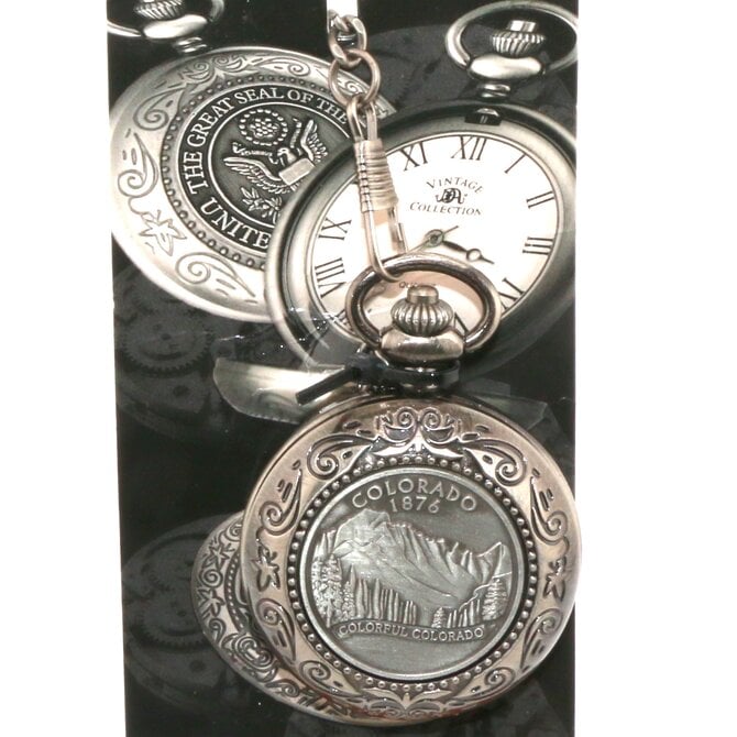 DUTCH AMERICAN IMPORT CO. PKT WATCH-CO RND PWTR