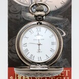 DUTCH AMERICAN IMPORT CO. Pocket Watch-Balanced Rock Pewter