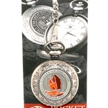 DUTCH AMERICAN IMPORT CO. Pocket Watch-Balanced Rock Pewter