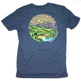 Wild Tribute TEE- WISPY SKY RMCO LC/FB