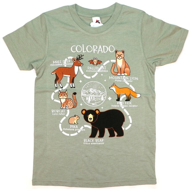 Jk 2 Apparel KK001 WILDLIFE MAP