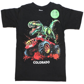 Jk 2 Apparel CHILDRENS TEE-T-REX MONSTER TRUCK