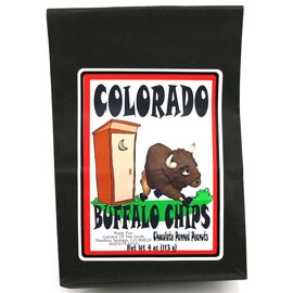The Huckleberry People Colorado Buffalo Chips - Butter Toffee Peanuts - 4 oz.