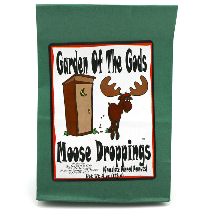 The Huckleberry People Colorado Moose Droppings - Chocolate Panned Peanuts - 4 oz.