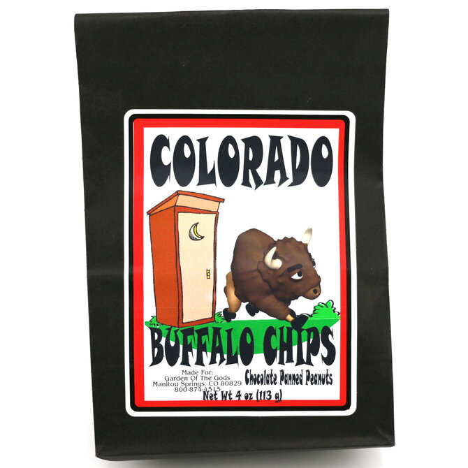 The Huckleberry People Colorado Buffalo Chips - Butter Toffee Peanuts - 4 oz.