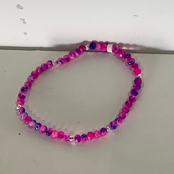 My Fun Colors BR-MINI CRYSTAL PINK/PURPLE/SLVR