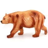 American Gift Corp FIG-BEAR WDGRAIN 8.5"