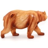American Gift Corp FIG-BEAR WDGRAIN 8.5"