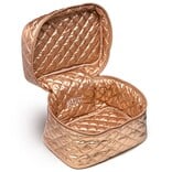 Living Royal TRAVEL CASE-GOLD COSMETIC PUFFER
