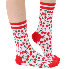 Living Royal SOCKS-CHERRY BAMBOO CREW WMNS