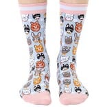 Living Royal SOCKS-CAT BAMBOO CREW WMNS