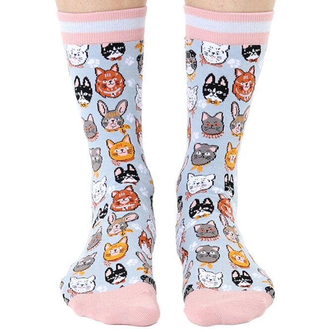 Living Royal SOCKS-CAT BAMBOO CREW WMNS