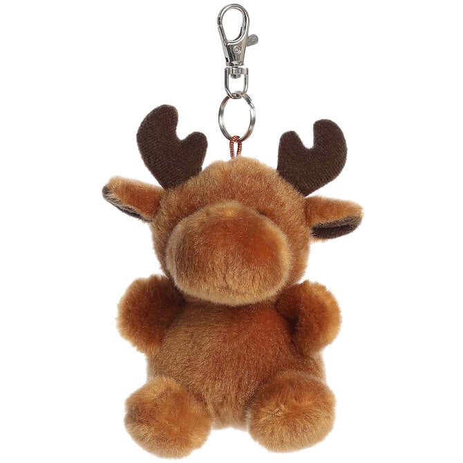 CLIP ON-CINNAMON MOOSE 4"
