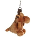 CLIP ON-CINNAMON MOOSE 4"