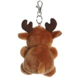 CLIP ON-CINNAMON MOOSE 4"